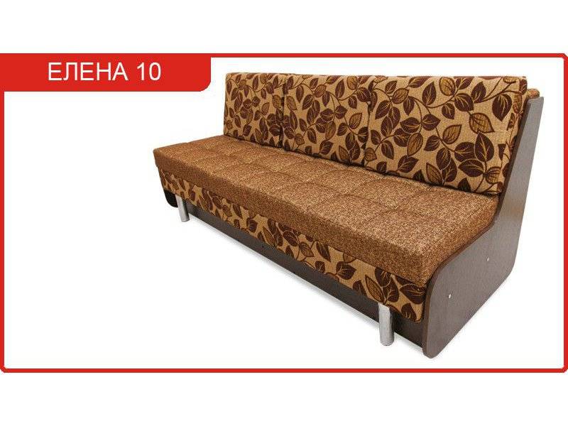 кухонный прямой диван елена 10 в Шахтах