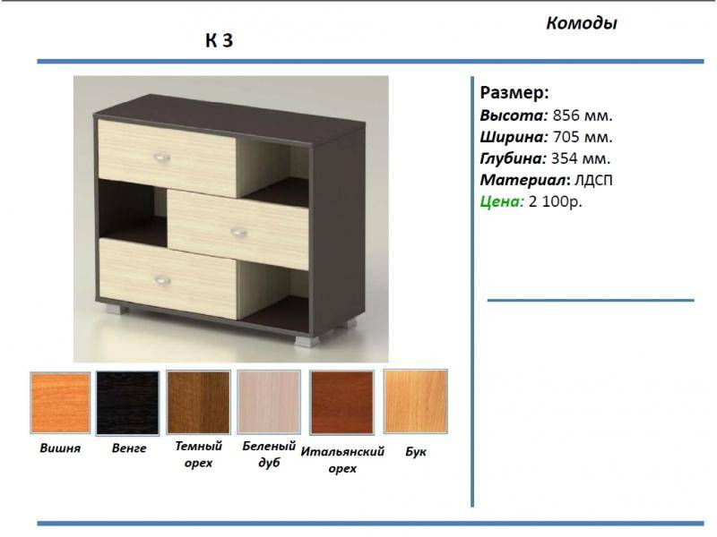 комод к3 в Шахтах