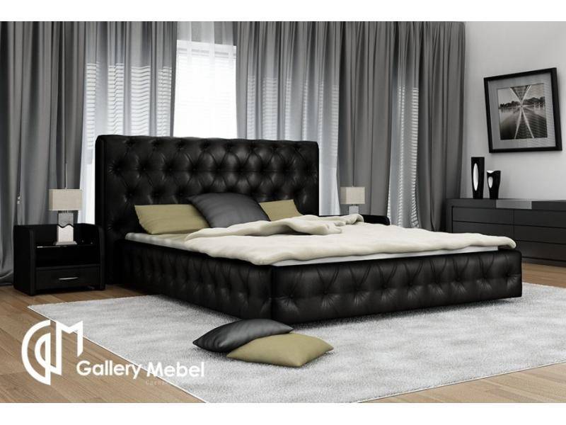 черная кровать letto gm 01 в Шахтах