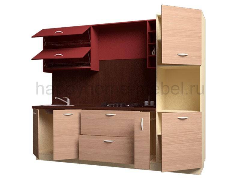 небольшая готовая кухня life wood 3 2600 в Шахтах