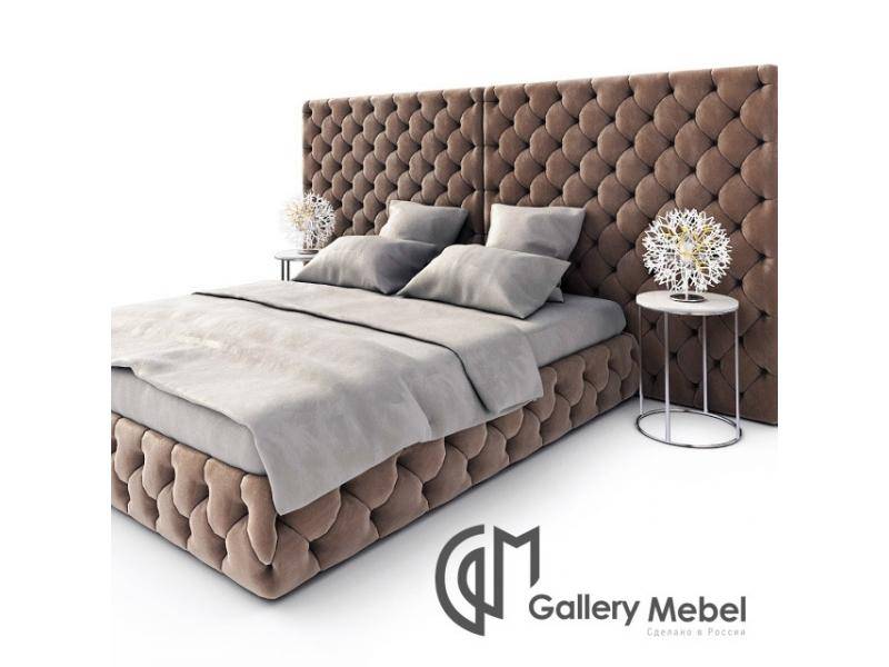 кровать с большим изголовьем letto gm 12 в Шахтах