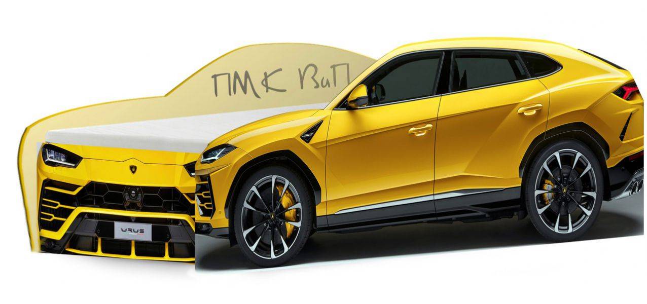 кровать-машинка lamborghini urus в Шахтах