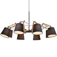 подвесная люстра arte lamp pinoccio a5700lm-8bk в Шахтах