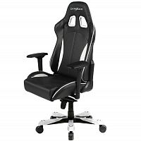 кресло геймерское dxracer king ks57 черно-белое в Шахтах