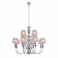 подвесная люстра st luce lilium sl175.103.12 розовая в Шахтах