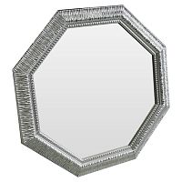 зеркало серебряное восьмиугольное с декором sparkle silver в Шахтах