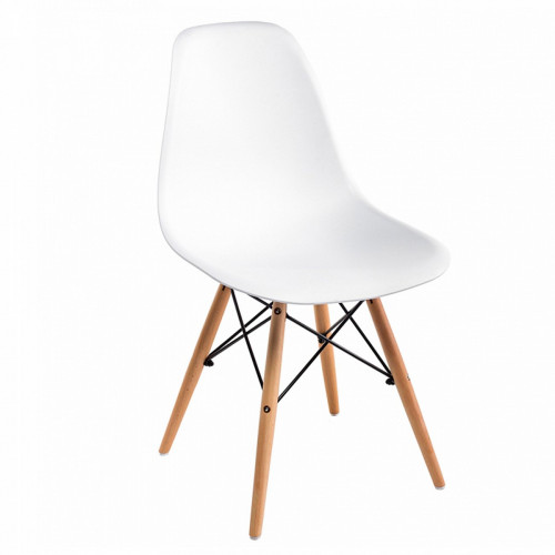 стул деревянный eames pc-015 white в Шахтах