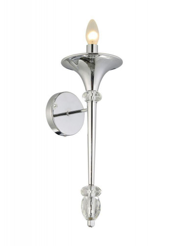бра crystal lux miracle ap1 chrome в Шахтах
