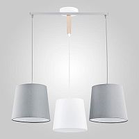 подвесная люстра tk lighting 1279 balance серая в Шахтах