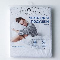 чехол защитный на подушку с мембраной blue sleep hybrid 050*070 в Шахтах