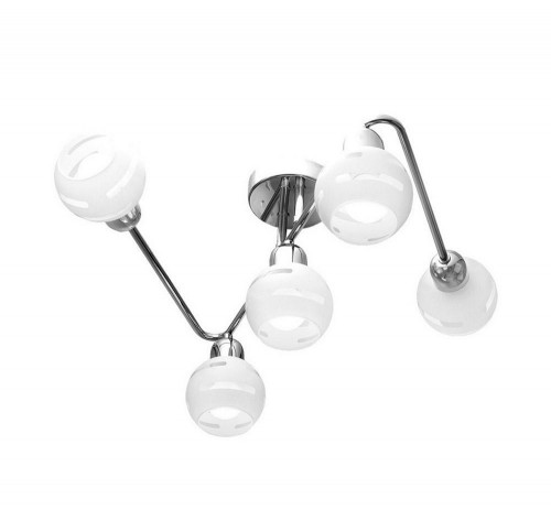 потолочная люстра idlamp agostina 361/5a-whitechrome в Шахтах