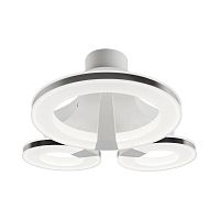 потолочный светодиодный светильник idlamp jenevra 397/3pf-ledwhitechrome в Шахтах