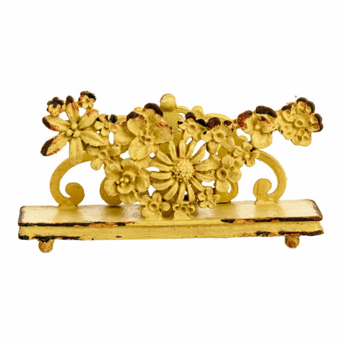 подставка для визиток pewter flower золотой в Шахтах