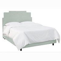 кровать двуспальная 160x200 зеленая paxton bed mint в Шахтах