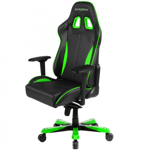 кресло геймерское dxracer king ks57 черно-зеленое в Шахтах