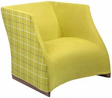 кресло vivienne armchair yellow checkerboard в Шахтах