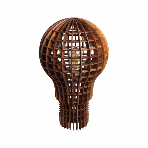 люстра лампочка ильича тёмное дерево тёмно коричневая в Шахтах