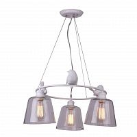 подвесная люстра arte lamp passero a4289lm-3wh в Шахтах