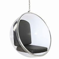 кресло bubble chair черное в Шахтах