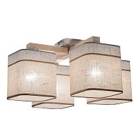 потолочная люстра tk lighting 1918 nadia white 4 в Шахтах