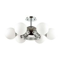 потолочная люстра odeon light miolla 3972/7c белая в Шахтах