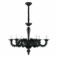 подвесная люстра ideal lux ca rezzonico sp6 nero в Шахтах