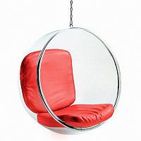 кресло bubble chair красное в Шахтах