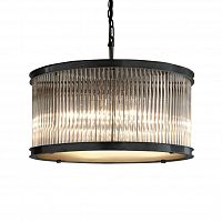 люстра essex crystal 65 черное основание, прозрачное стекло в Шахтах