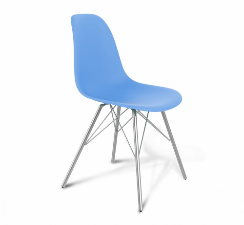 стул dsr голубой s37 (eames style) в Шахтах