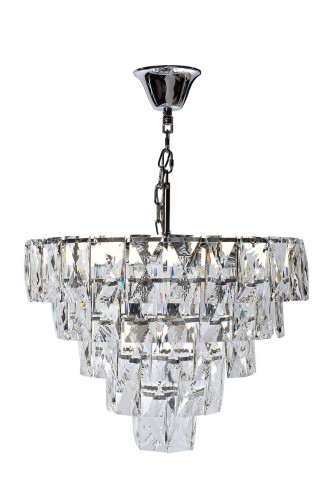 люстра серебро crystal d60x28 см в Шахтах