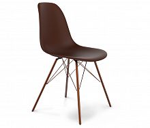 стул dsr коричневый s37 (eames style) в Шахтах