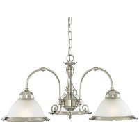 подвесная люстра arte lamp american diner a9366lm-3ss белая в Шахтах