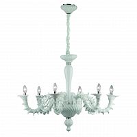 подвесная люстра ideal lux ca rezzonico sp6 bianco в Шахтах