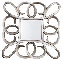 зеркало серебряное квадратное в фигурной раме silver swirl frame от rvastley в Шахтах