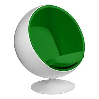 кресло eero aarnio style ball chair зеленое в Шахтах