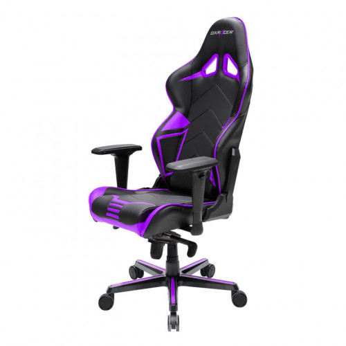 кресло геймерское dxracer racing черно-фиолетовое в Шахтах