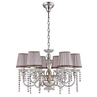 подвесная люстра crystal lux alegria sp6 silver-brown в Шахтах