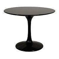 стол журнальный eero saarinen style tulip table черный в Шахтах