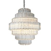 люстра vittoria 12 gold от delight collection прозрачная/золото в Шахтах