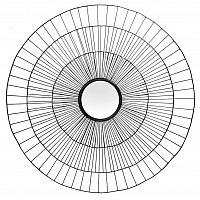 зеркало-солнце черное диаметр 102 см в Шахтах
