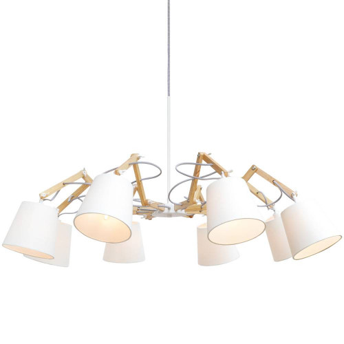 подвесная люстра arte lamp pinoccio a5700lm-8wh в Шахтах