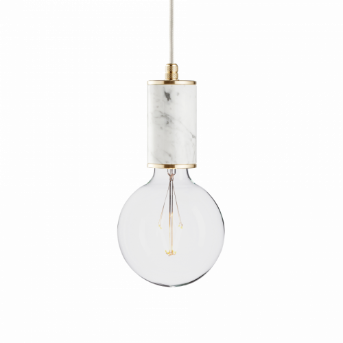 подвесной светильник marmor glans bianco brass в Шахтах
