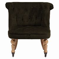 кресло amelie french country chair серо-коричневое в Шахтах