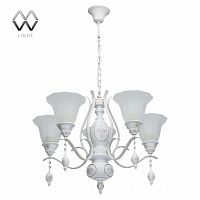 подвесная люстра mw-light версаче 639011505 белая в Шахтах