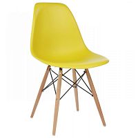 стул деревянный eames pc-015 yellow в Шахтах