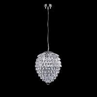 подвесной светильник crystal lux charme sp2+2 led chrome/transparent в Шахтах