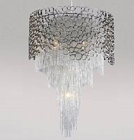 подвесной светильник crystal lux hauberk sp-pl8 d60 матовый никель в Шахтах