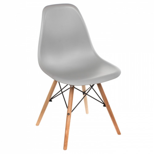 стул деревянный eames pc-015 grey в Шахтах