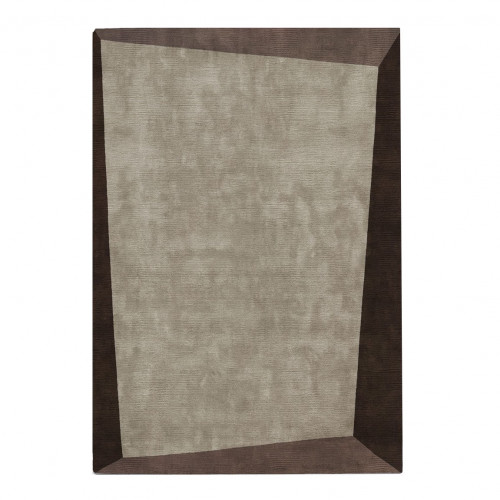 ковер dipped frame dark bege 120x170 бежевый в Шахтах