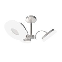 потолочная светодиодная люстра idlamp frittelle 107/3pf-ledwhitechrome в Шахтах